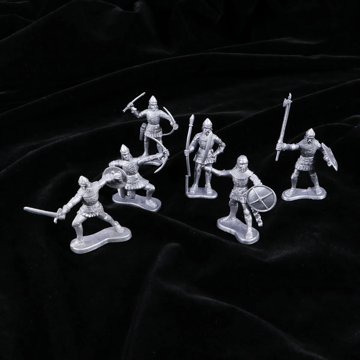 

Knights Warrior Horses Medieval Soldiers Playset Mini Figures Gift For Kids Organizational Observation Capacity Collection