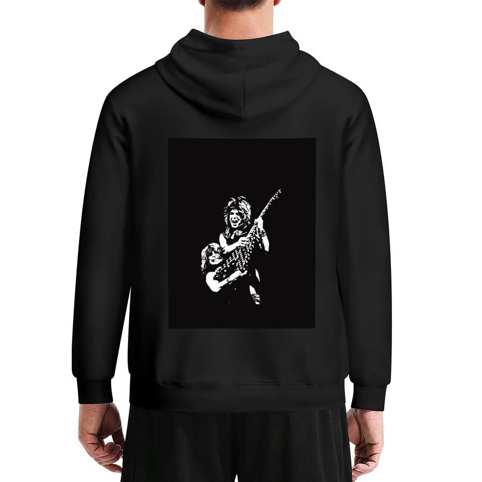 

Randy Rhoads Tribute Hoodie men's sweat-shirt set men's winter sweater autumn clothes men wear hoodie streetwear