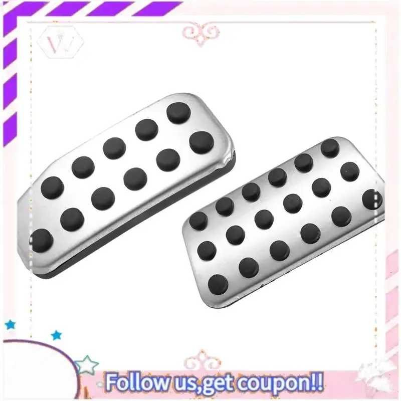 

A76T-автомобильные педали, гальмо, муфта, педаль акселератора, накладка на пластину для Honda CITY 2013-2020 Vezel HRV HR-V 2015-2020 (AT)