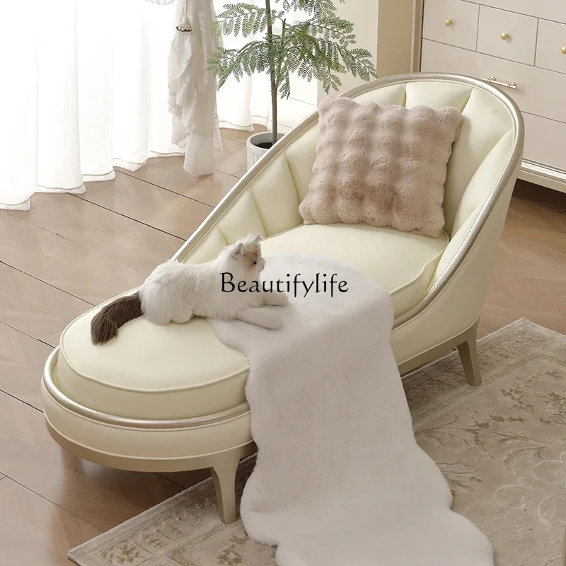 

Z.**French chaise longue lazy sofa balcony living room bedroom lounge chair sleeping