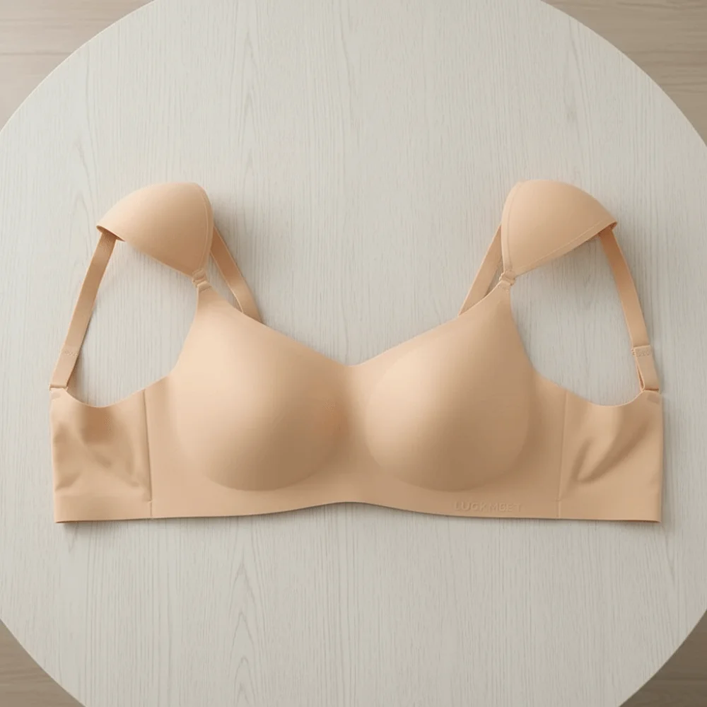 บราไร้โครงแบบไร้ตะเข็บ ทรงวีลึก สายไขว้ ป้องกันการหย่อนคล้อย ซับแรงกระแทก บางเบา สำหรับผู้หญิง ใส่คอสเพลย์ได้