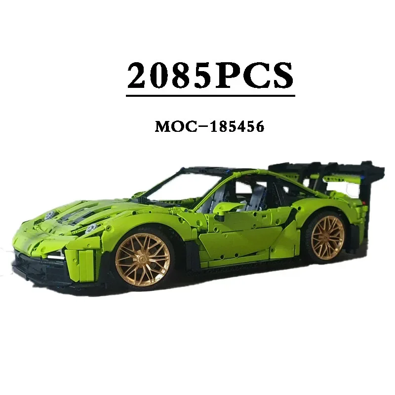 

New MOC-185456 GT3 RS Supercar Building Block Toy 42115 B Model Improved Splicing Building Blocks 2085PCS Christmas Gift