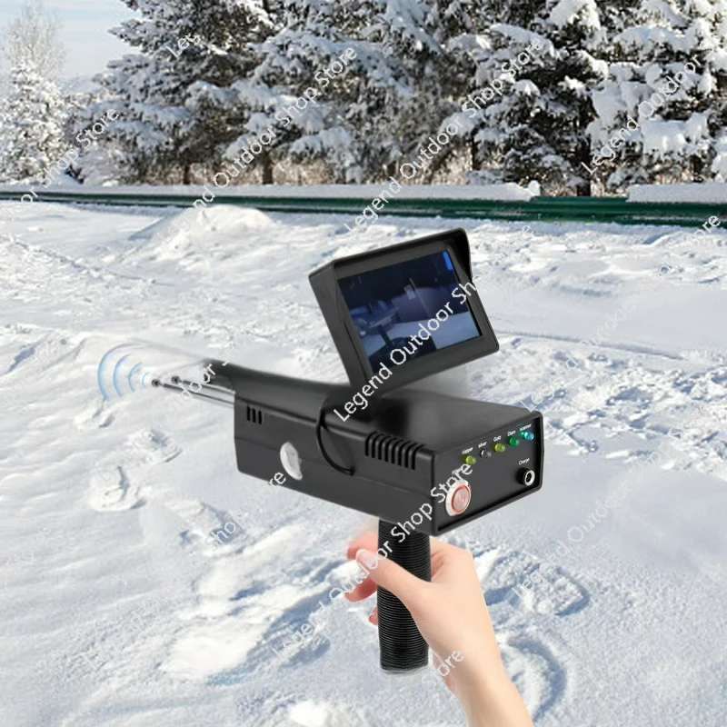Metal Detector Long Range 3D Gold Silver Gem Diamond Metalldetektor W/LED Display For Treasure Hunter 0-1200M