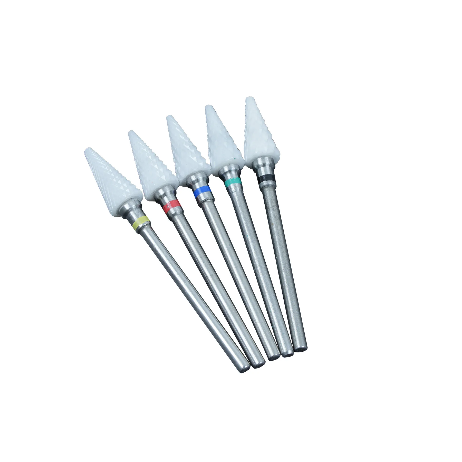 1pcs Ceramic Nail Drill Bit Rotary Cuticle Burr For Nail Polishing Machine  Polish Cuticle Clean Nail Nail Art Tools ﻿