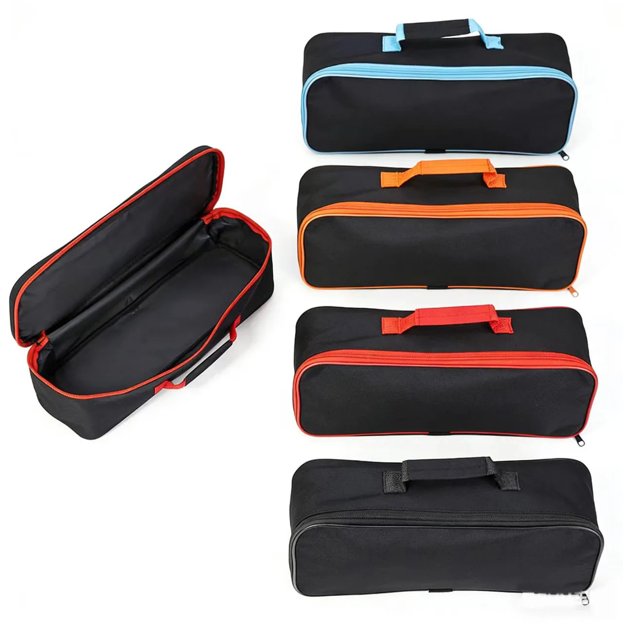 1Pcs Portable Tool Bag Tool Organizer Pouch With Zipper Practical Waterproof Electrician Tool Bag Garage Vacuum Cleaner Storage
