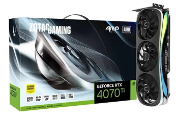 1000%%% ZO TAC 지포스 RTX 4070 Ti AMP 익스트림 AIRO 그래픽 카드