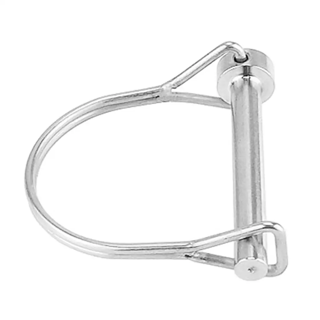 Stainless Steel Boat Quick Release Pin Spring Locking Coupler Marine Grade Safety Wire Pin for Bimini Top Deck