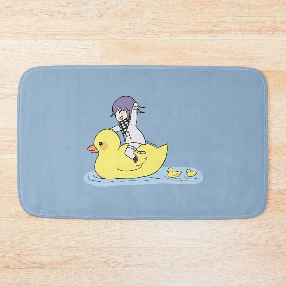 

Kokichi's Rubber Ducky Army Bath Mat Hallways DoorFor Entrance Door Bathroom Shower Curtain Bathroom Accessories Sets Mat