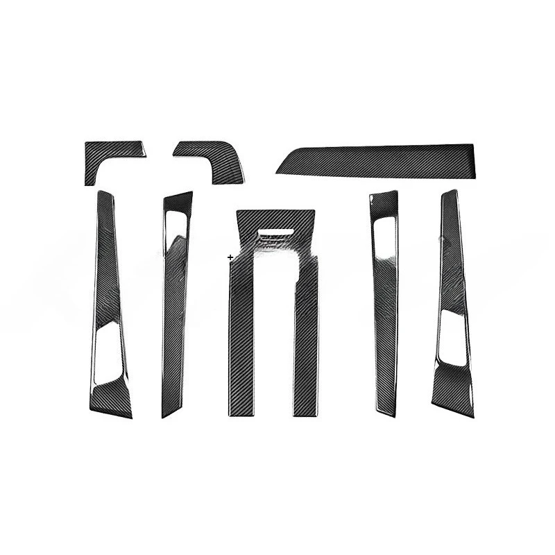 

971 2017-2024 Premium Interior Cover Decoration Kit Dashboard Panel Transmission Door Panel Interior Decoration