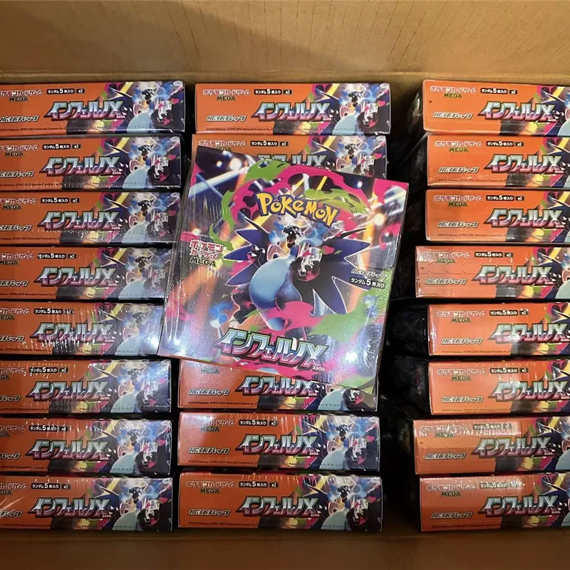 Po kém on TCG M6 Storm Emeralda M5 Abyss Eye M2 Phantasmal Flames Japanese Booster Box Mega Rayquaza Collectible Trading Cards