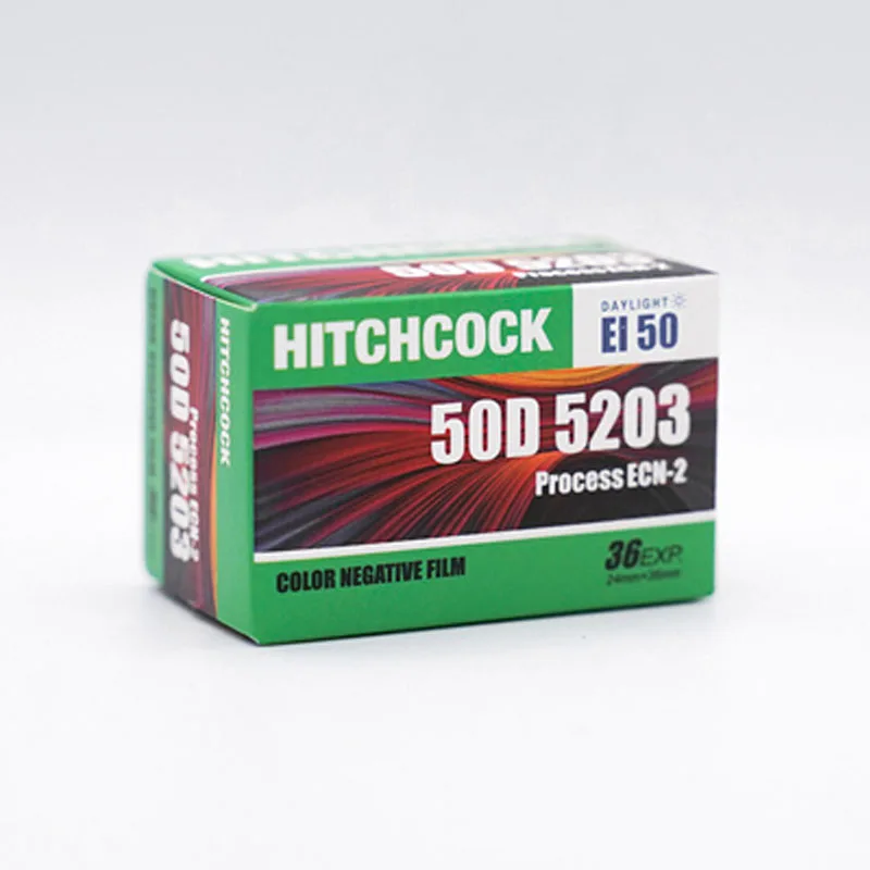 For Hitchcock 5203 135mm Color Negative Film Film Daylight 50D 36 Sheets (Expiration Date 2024)