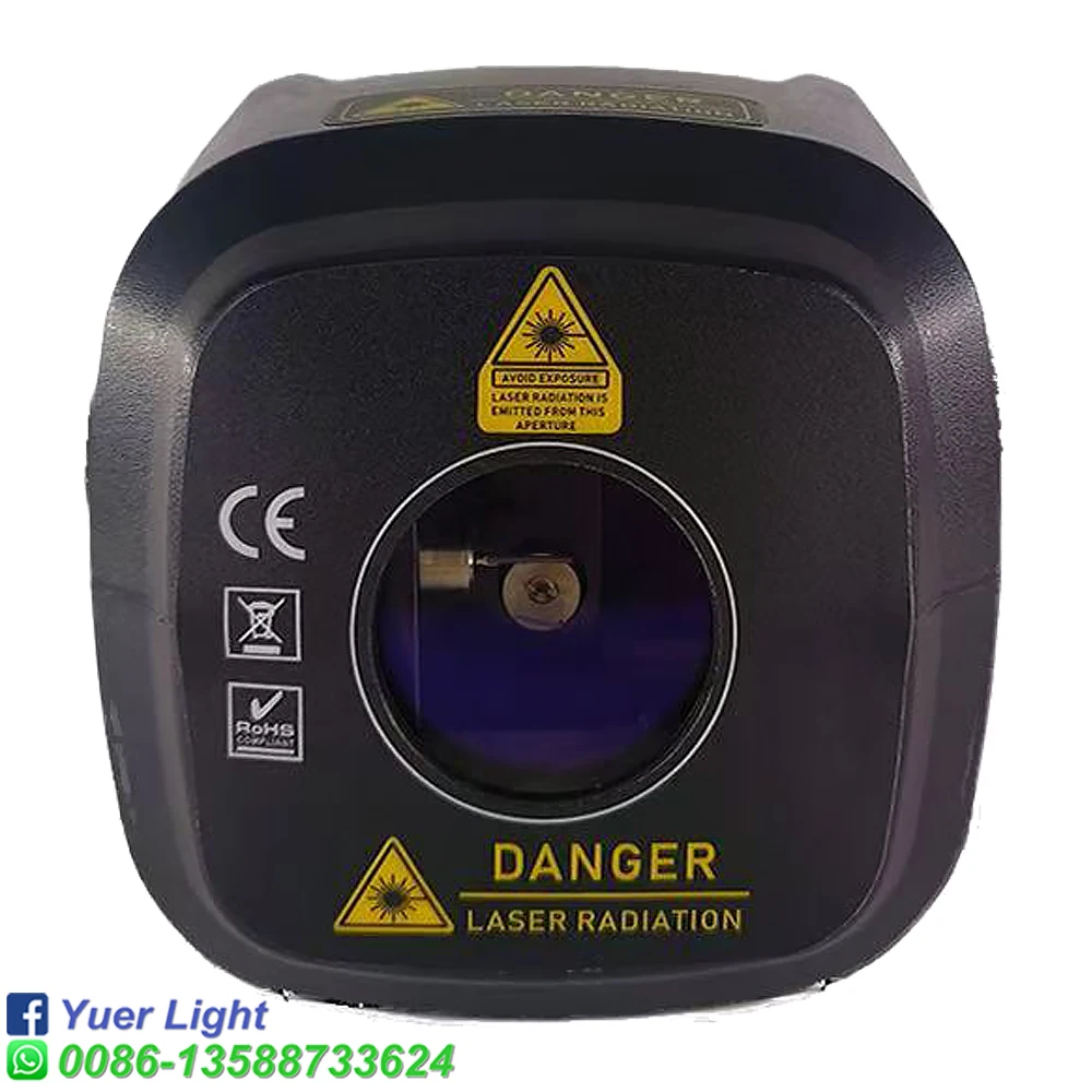 APP Control Handheld 2W RGB Laser Light Beam Pattern Scanner Projector Remote DMX512  For Bar DJ Club Show Stage Effect Lamp
