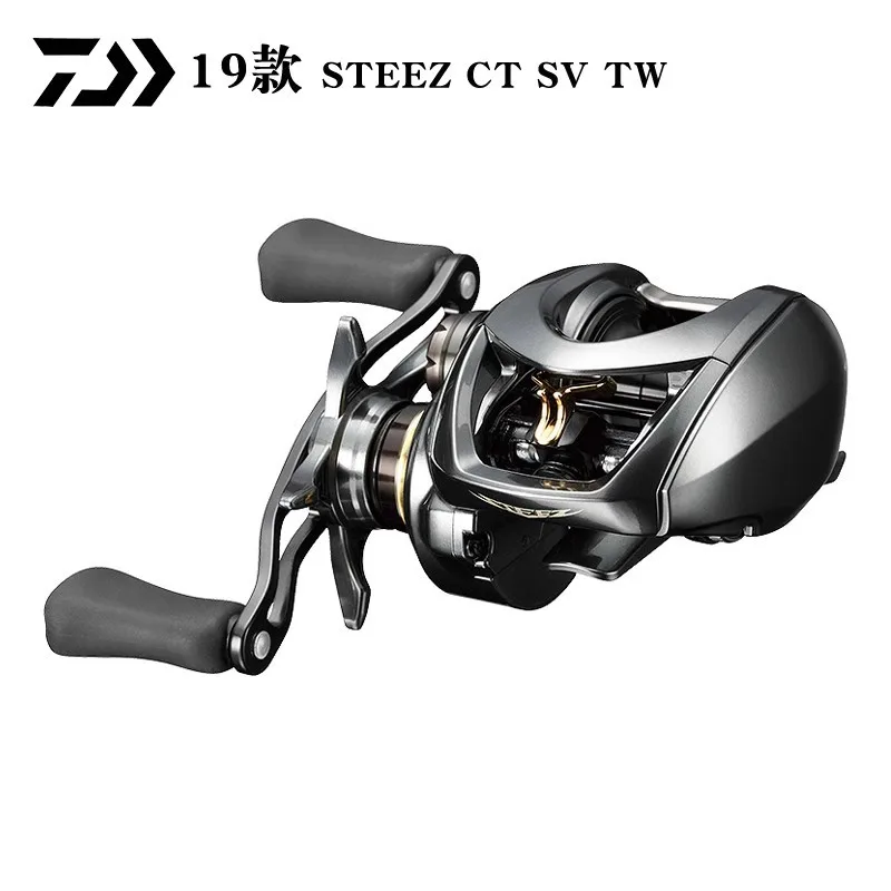 

2019 DAIWA STEEZ CT SV TW Air Brake System SV Spool Soft Knob Air Brake System Saltwater low profile Fishing Baitcasting Reel