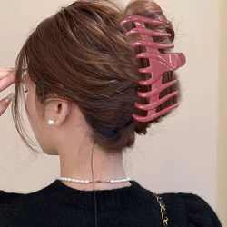 13cm Large Size keel Black Shark Clip Hair Clip For Women Korean Hair Claw Crab Hairpin On The Back Of The Head Hair Accessories