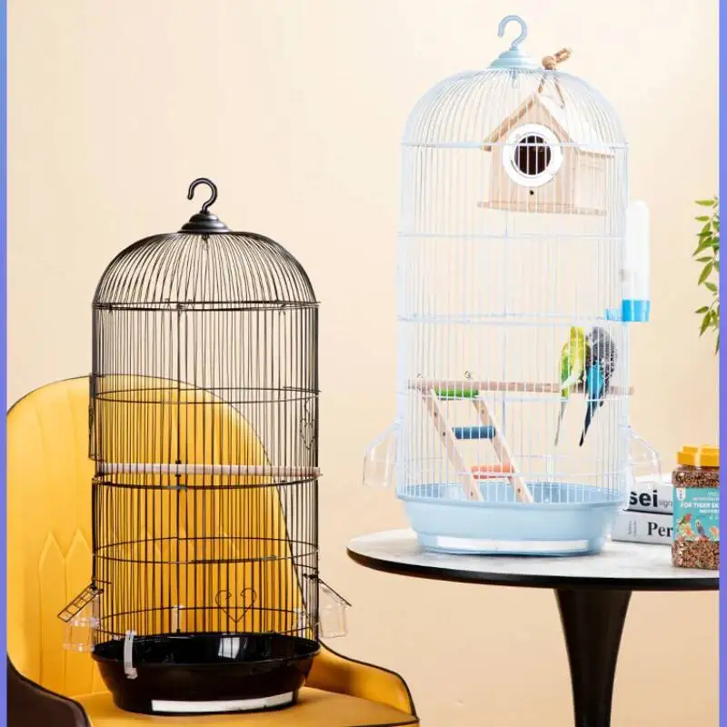 

Outdoors Loungefly Bird Cage Cockatiel Accessories Outdoor Bird Cage Parrot Stand Large Gaiola Para Passaros Furniture YN50BC