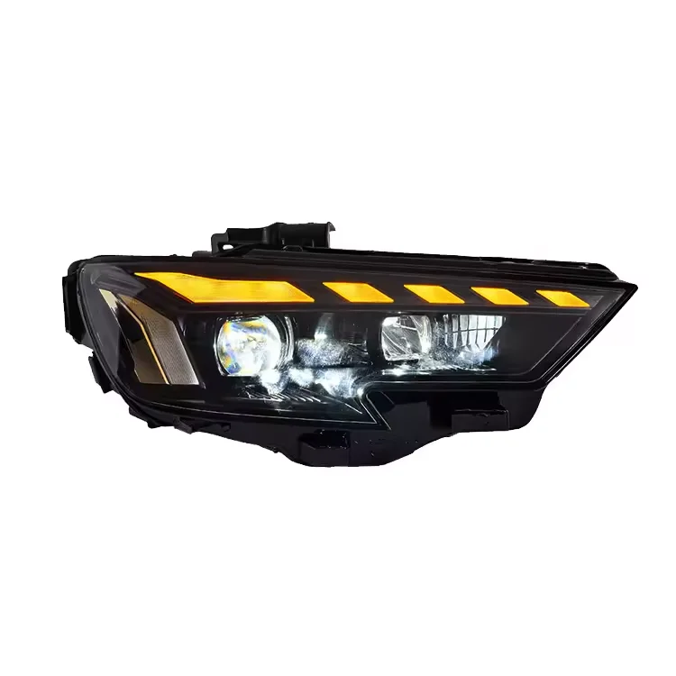 Factory Latest Headlights Assembly Modified LED Car Lamps Dynamic Signal Front Light Assembly for A4 S4