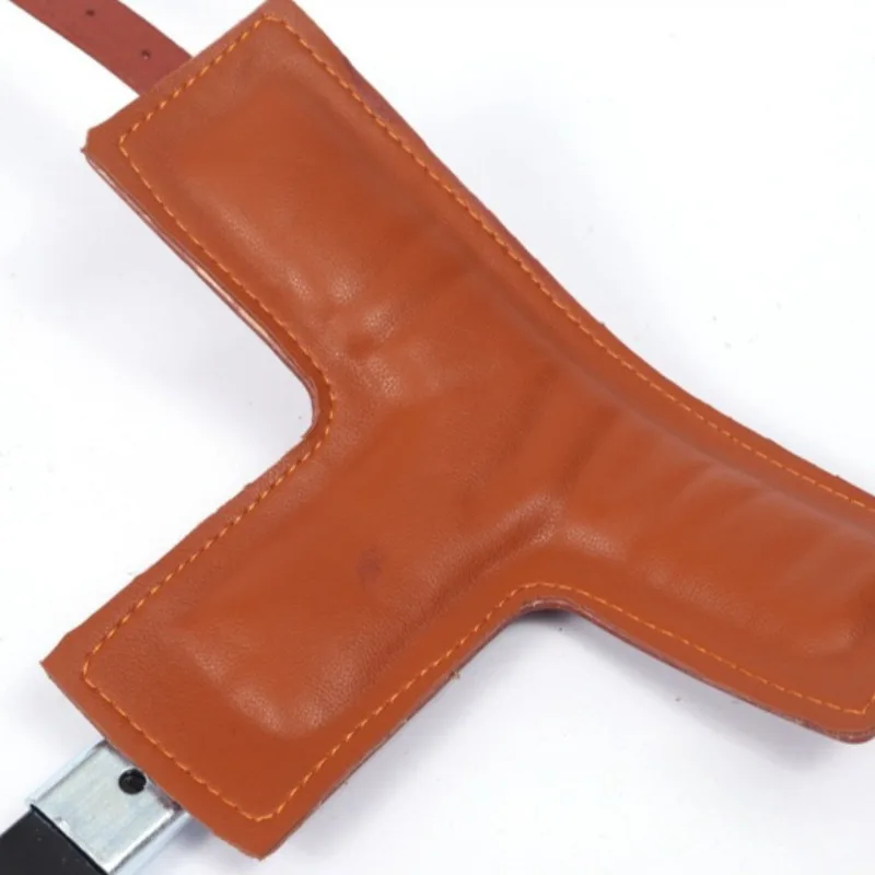 Cowhide Adjustable Tree Climbing Tool Foot Tie Iron Outdoor Picking Tool Foot Buckle Multifunctional Garden Hand Tools