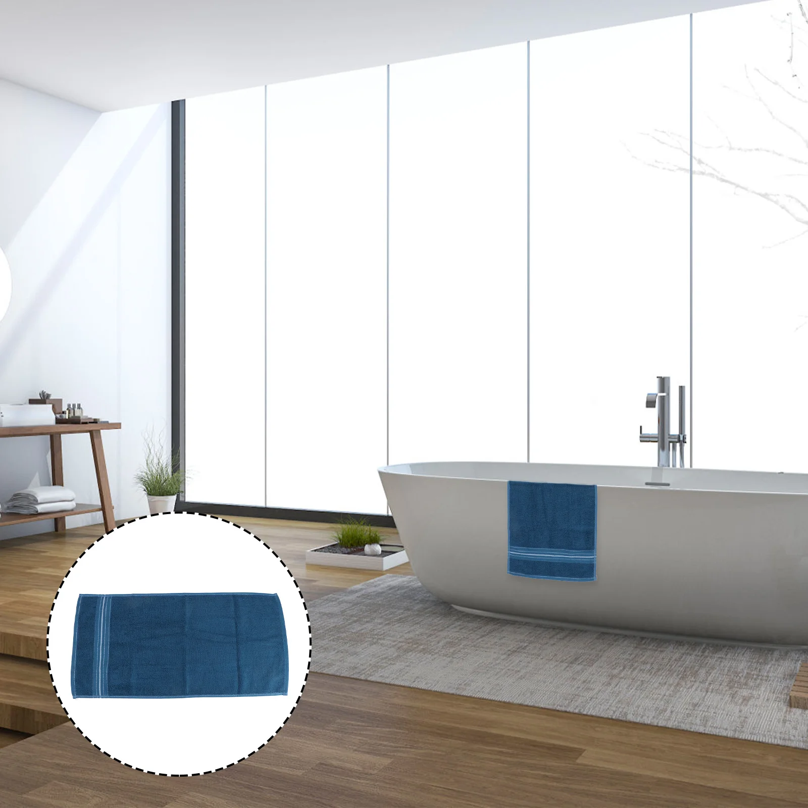 

1pc Thickened Face Wash Towel Soft Absorbent Quick Dry Cotton Gym Fitness Adult Hand Wipe Breathing Water Towels