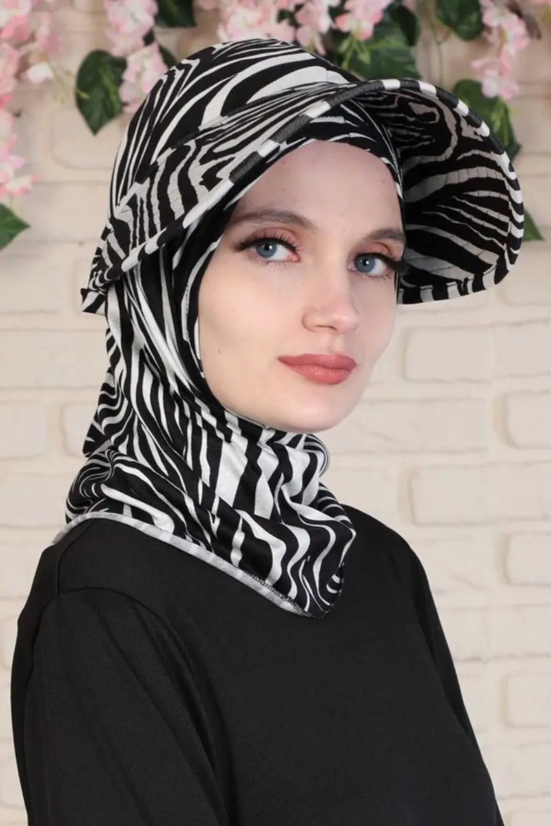Pola Zebra Topi Combed