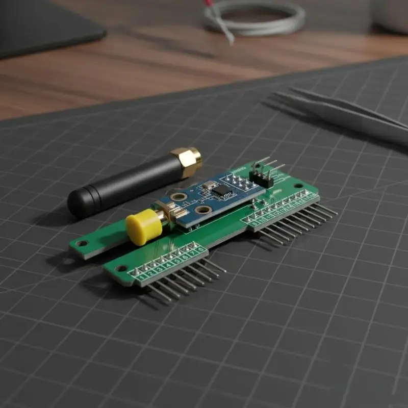 CC1101 SubGhz 433Mhz Dev Board GPIO Mouse Module For Flipper Zero Modification