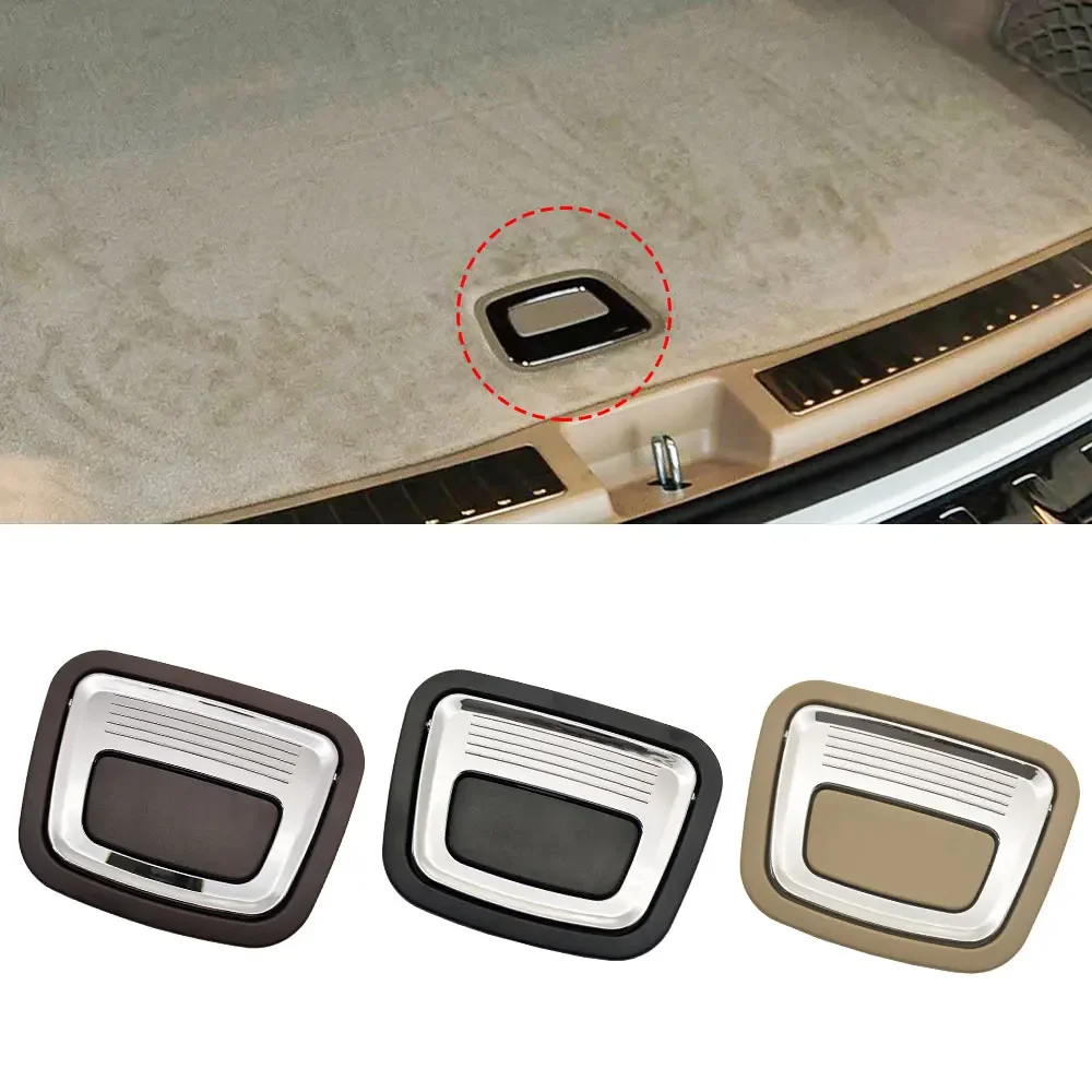 

For Mercedes W166 W292 Car Trunk Tail Cover Bottom Plate Mat Floor Carpet Handle Spare Tire Cover Lock For Benz ML GLE GLS Class