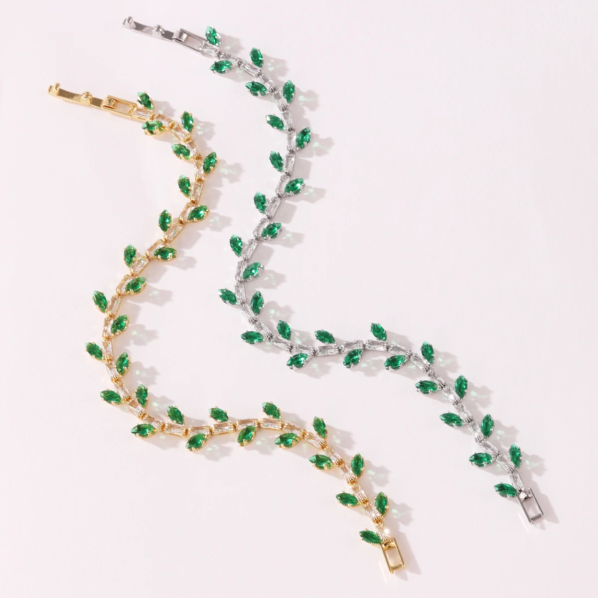 Nouveaux bracelets en feuille  - Tennis Bracelet Cubic avis et prix