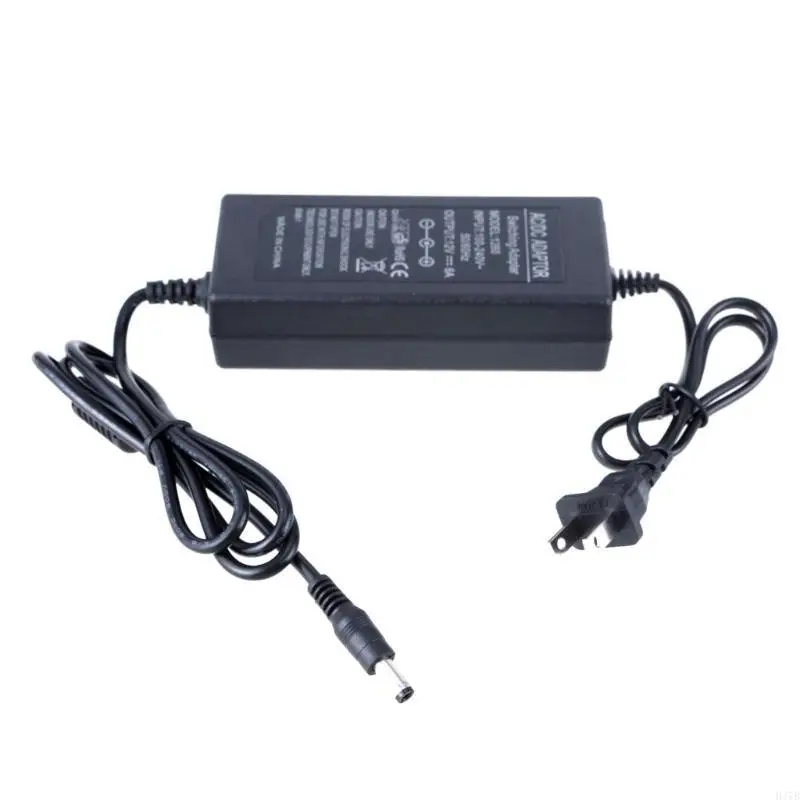 محول مزود الطاقة H37B AC100 240V إلى محول الطاقة DC12V 6A للكاميرات وأجهزة الموسيقى تحويل