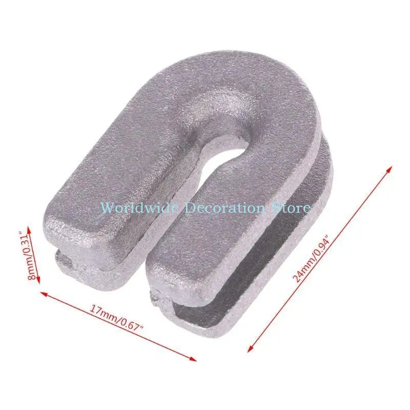 Recortador Q39B 4pcs para ojales en cabeza para cortador cepillo rastro P25 reemplazos