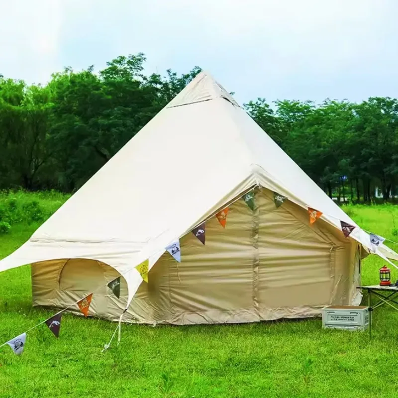 2026 Newest Hot Selling Inflatable Indian Tent With Outdoor Family Camping Air Style