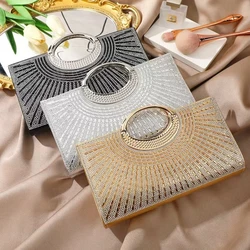 Fashion Rhinestone Shoulder Bag Rhinestone Glitter Evening Bag High Party Celebrity Handbags Gowns Matching Bags
