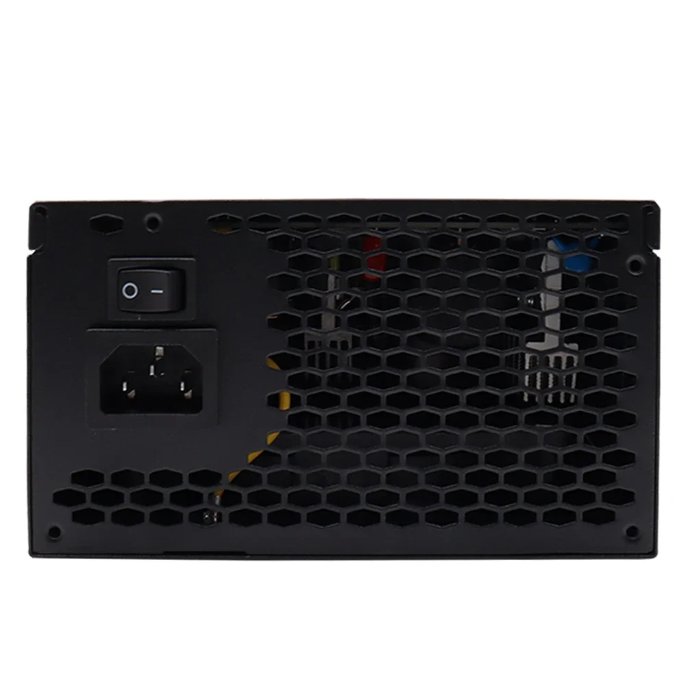 Imagem -05 - Fonte de Alimentação Modular de Wovibo Psu Avaliado 600w 80 Mais 120 mm Ventilador Jogo 24pin 220v 110v Atx Computador Fuente de Alimentação Fonte