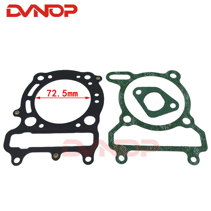 LINHAI 300CC LH300 YP300 quad atv for feishen majesty motorcycle 72.5mm engine cylinder gasket parts