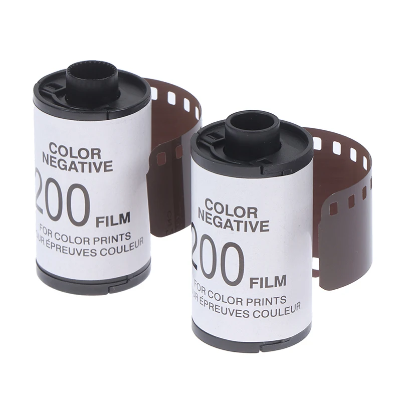 8Pcs Colorful Negative Camera Film 35MM Camera ISO SO200 Type-135 Color Film