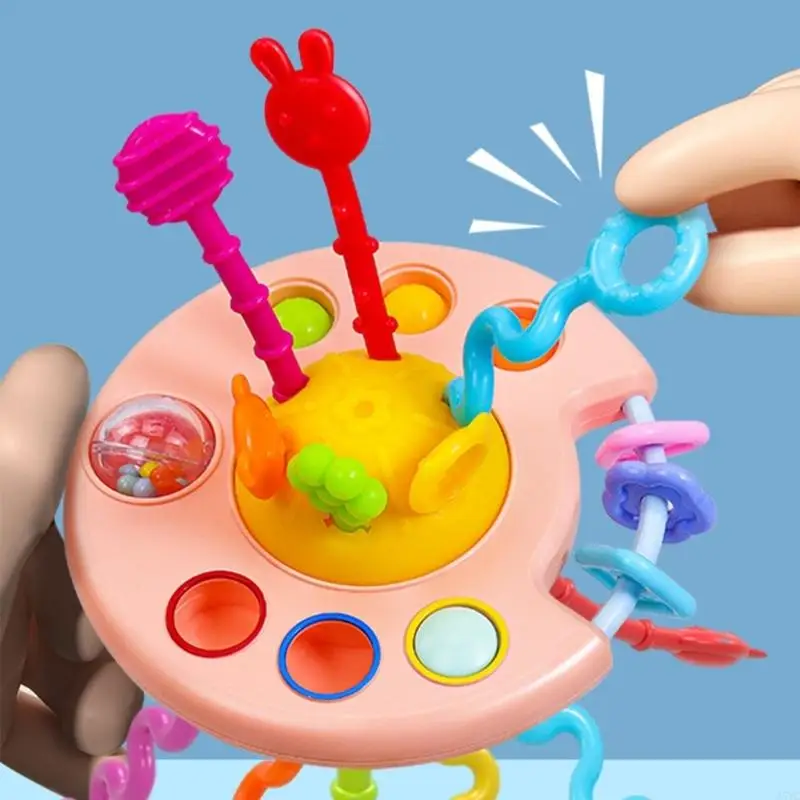 a5yc安全なプラスチック感覚活動幼児向けのおもちゃが手の調整と親子の絆の遊びを奨励しています