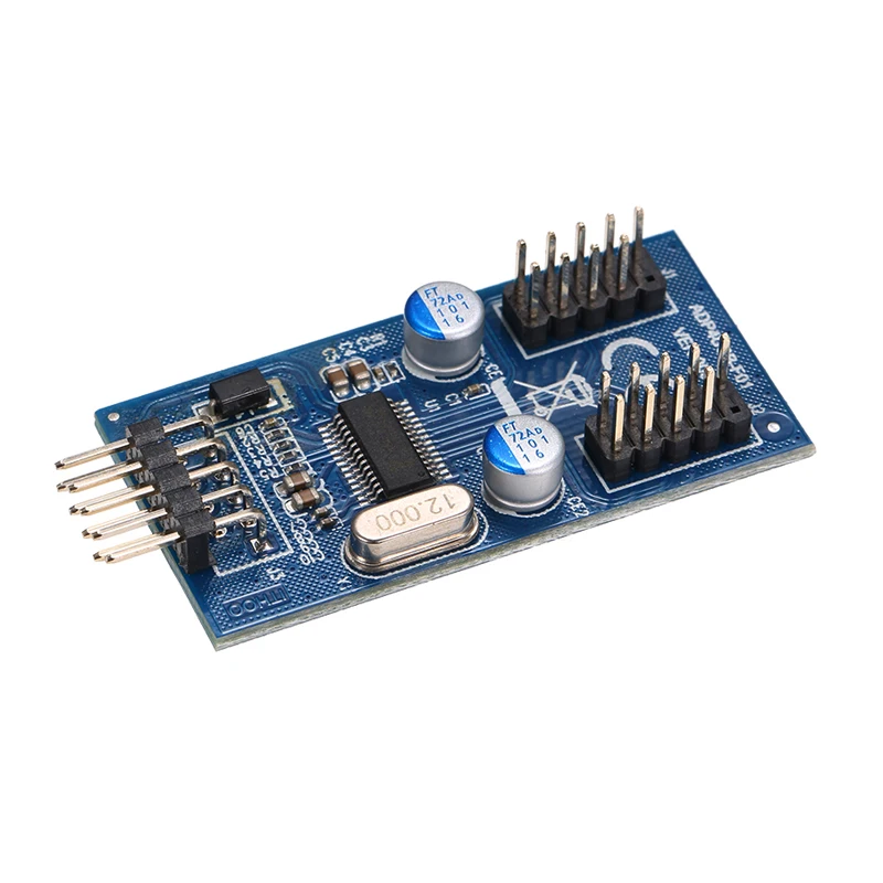 Motherboard USB 9Pin Multiplier Splitter 1 to 2 Extension Cable USB Adapter Card HUB 9 pin Connector Port Multiplier for Desktop