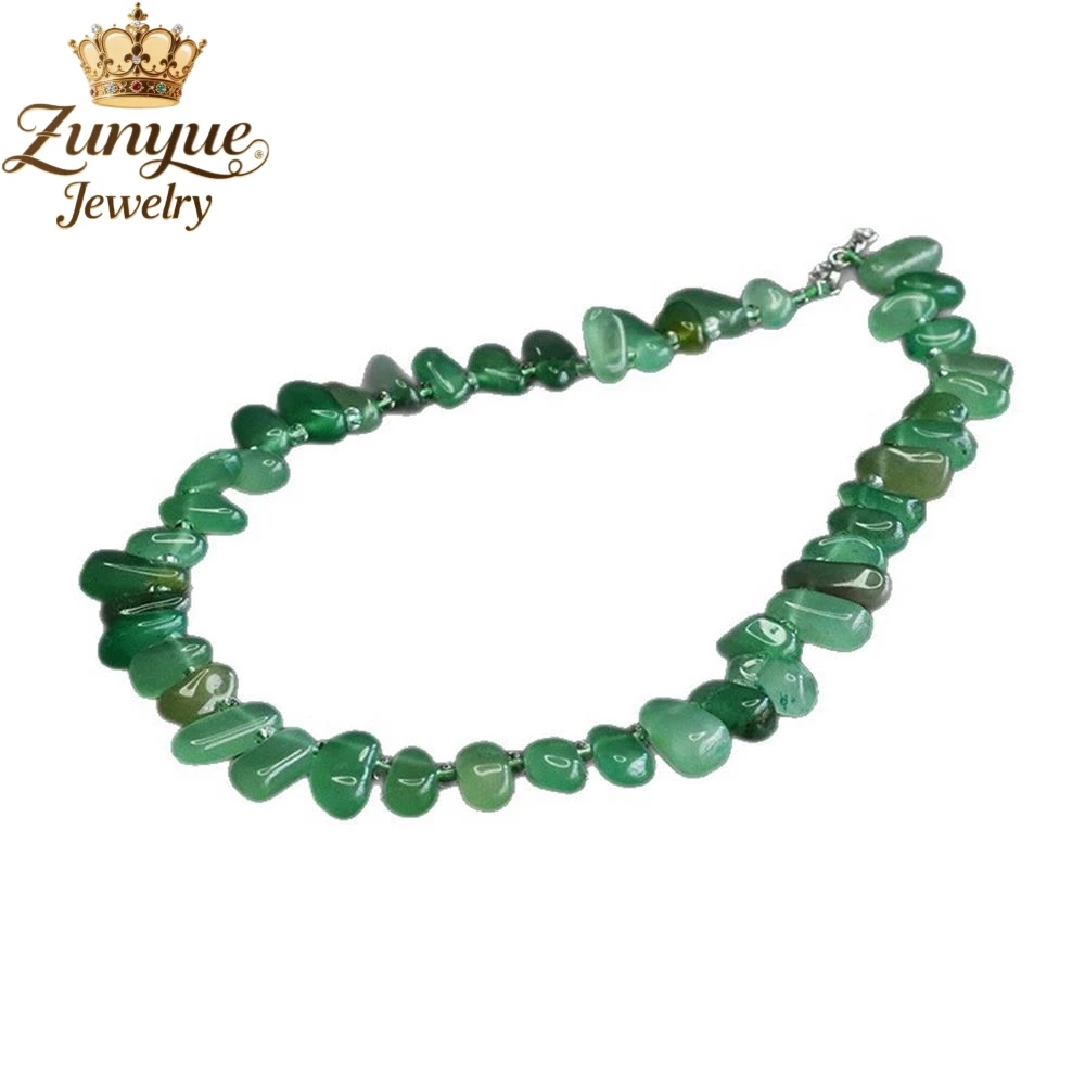 High-End Natural Dongling Jade Long-Toothed Conical Necklace Luxury Quality Fashion Jewelry Exquisite Elegant Popular Charms