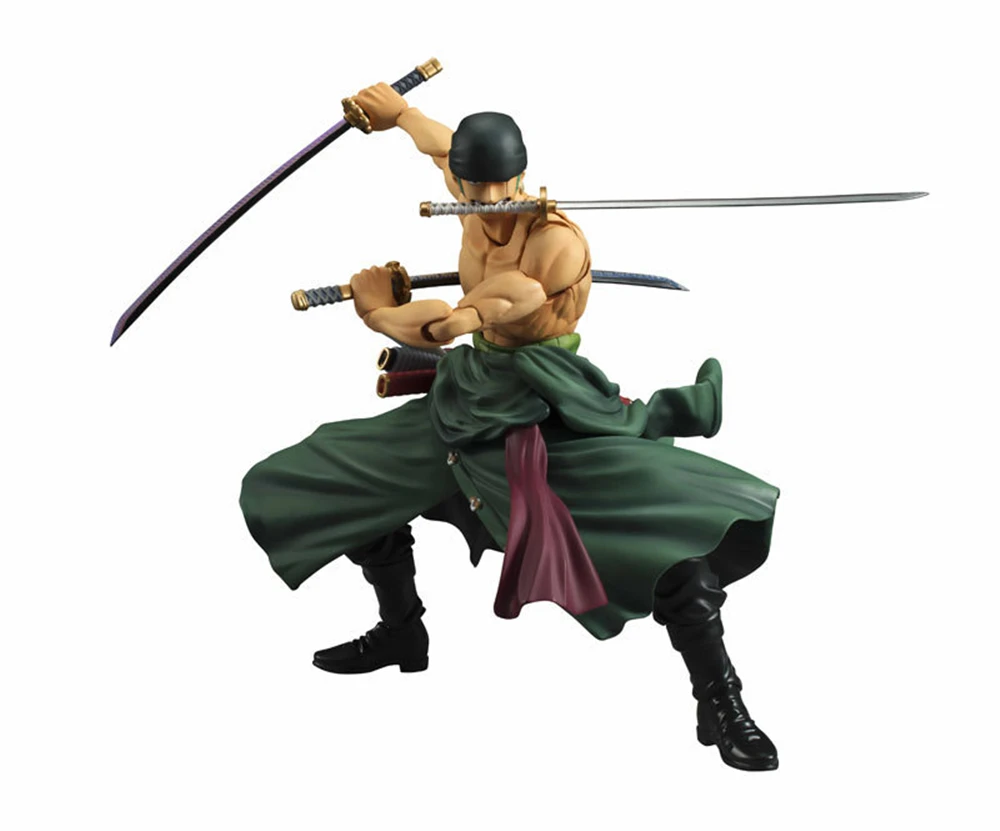 

One Piece Megahouse Variable Action Heroes Roronoa Zoro New World Ver. Pvc Action Figure Collection Model Toys In Stock
