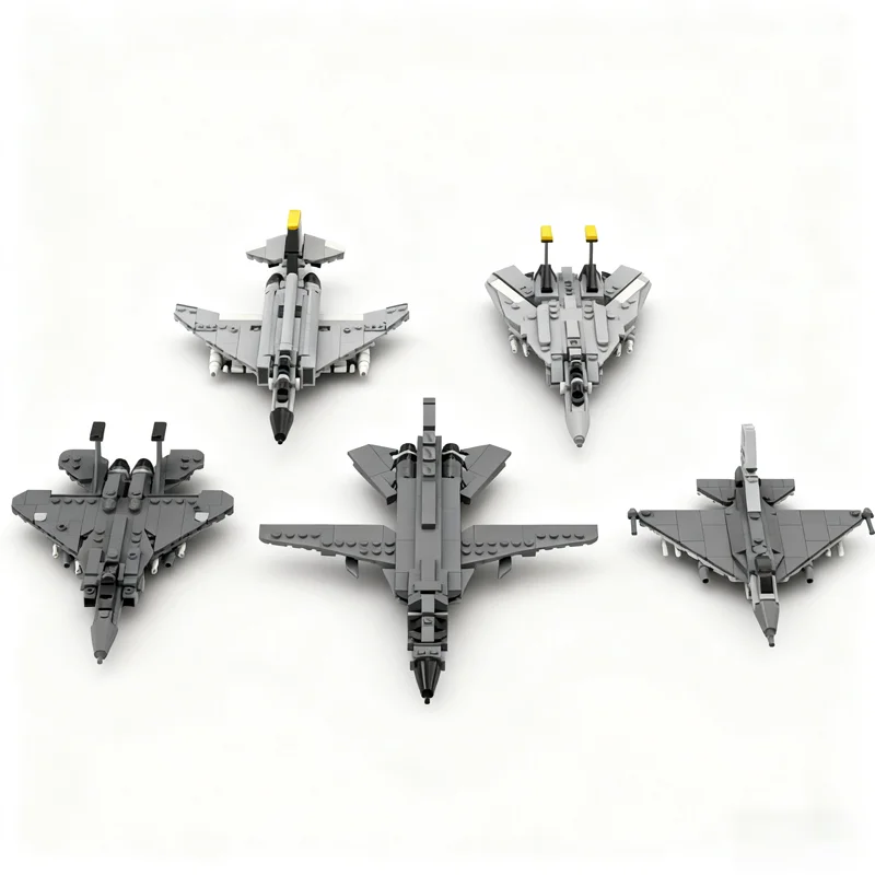 

1060PCS MOC Military Usaf Jet Collection Model Building Blocks DIY Creative Assembly Building Blocks Display Gift Birthday Set