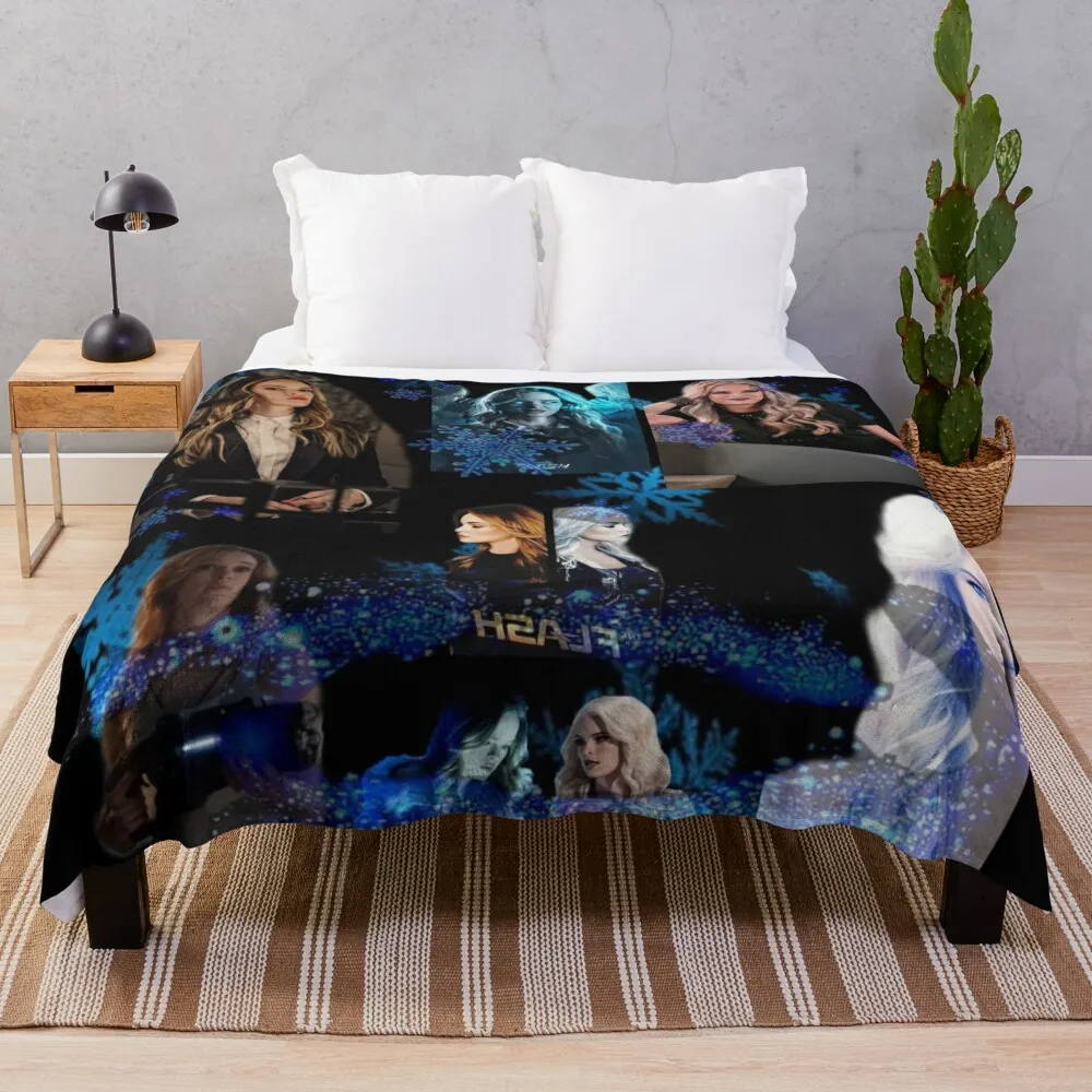 best of both killer frost and katlin snow Throw Blanket Blankets Sofas Of Decoration Decorative Blankets