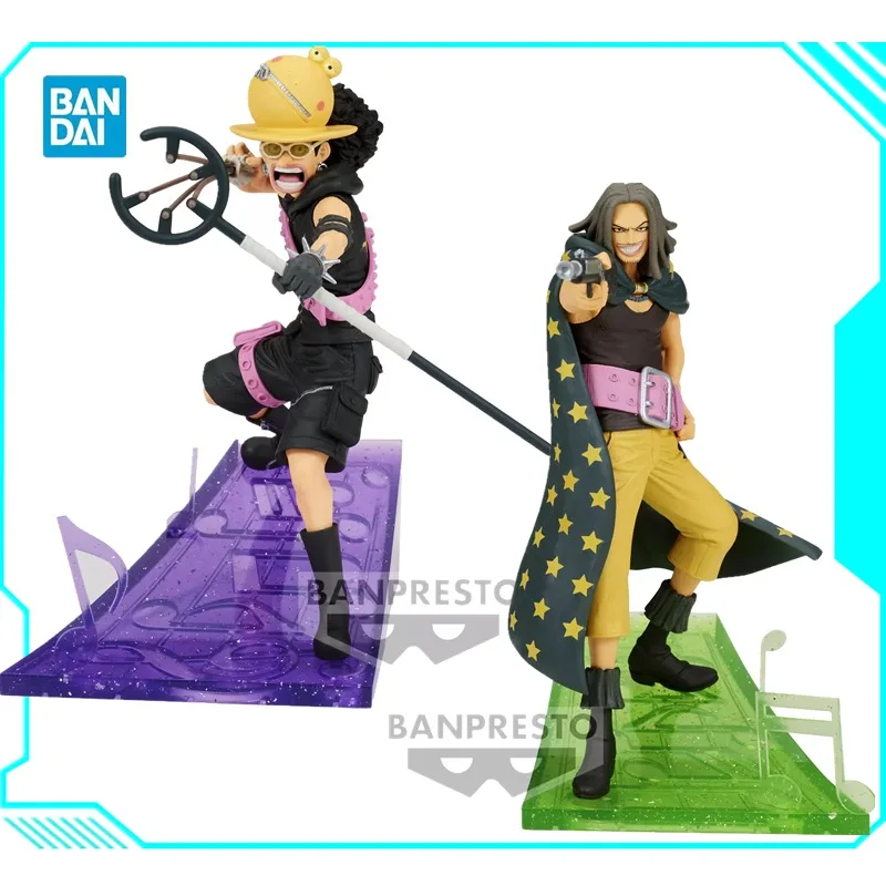 

Bandai Original Banpresto One Piece Senkouzekkei RED Usopp Yasopp PVC Anime Action Figure Model Collectible Toys