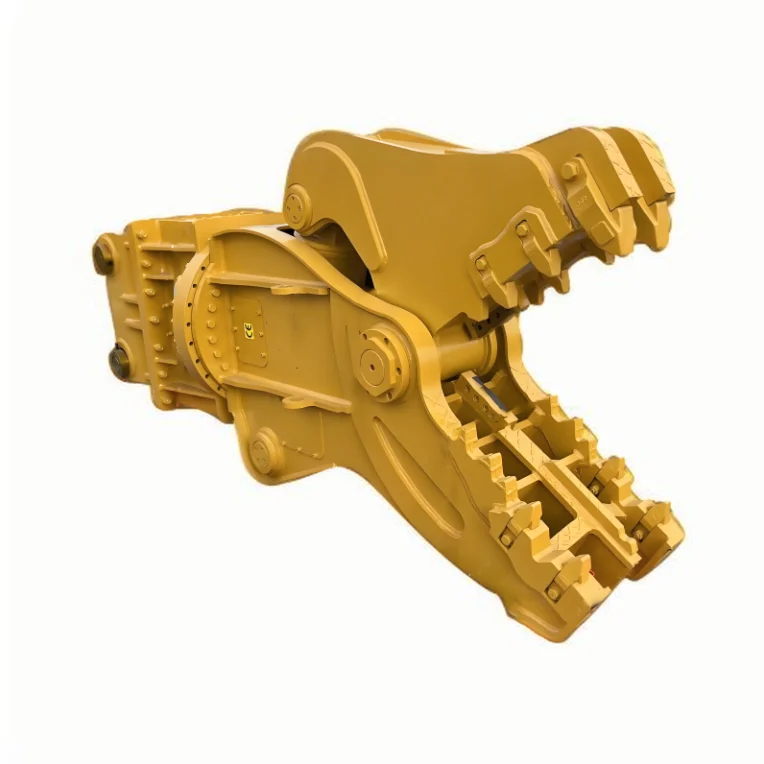 3.5-35 Ton Excavator Attachment Concrete Crusher High Strength Hydraulic Demolition Pulverizer Rotary Shear