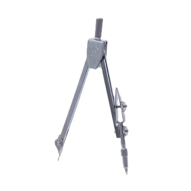 1pc כסף מתכת מצפן מכתבים ציור מצפנים כלי עבור צוות סטודנטים ניסוח מצפנים חוג ציור מצפן