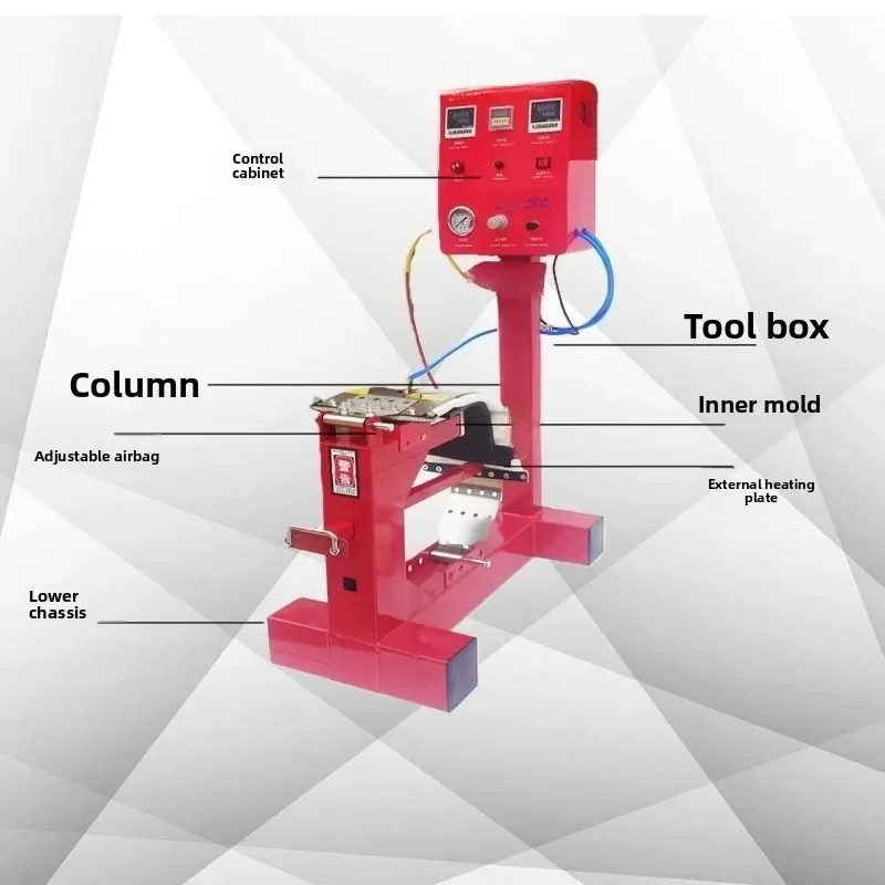 Concave mold tire repair machine, high-power metal body durable tire repair tool
