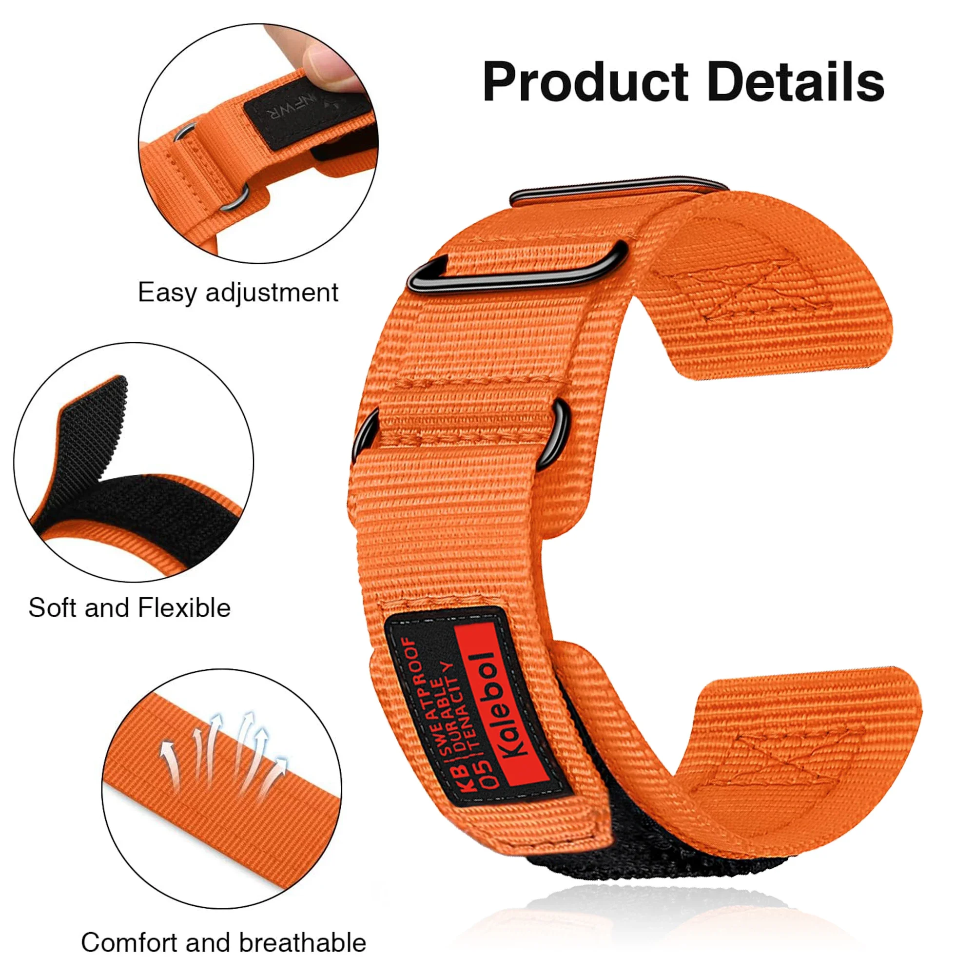 Trail Loop For HK9 Ultra 2 Max Strap Nylon Belt HK10 ULTRA 3 WF HK10 PRO MAX Smart Watch HK8 HK9 PRO MAX Smartwatch Sports Band