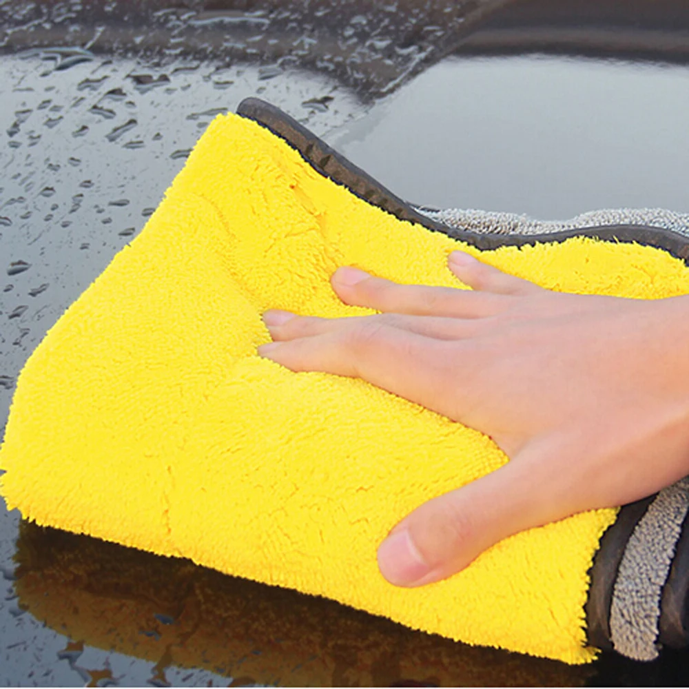 

Thickened Car Cleaning Towel Microfiber Velvet for vw-passat VAUXHALL-insignia vw-Golf IV MITSUBISHI-LANCER