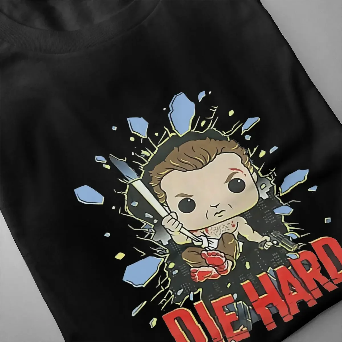 Funko Die Hard Pop! Movies John Mcclane Shirt T-shirt New Cotton Classic Hot Deals Tee