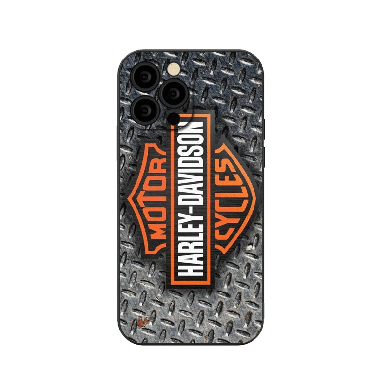 حافظة لهاتف Harley Davidson مخصصة لهاتف iPhone 16 15 13 14 11 12 Pro Max 12 Mini 7 8 XR XS 16 Plus 15Pro MAX غطاء شل #3