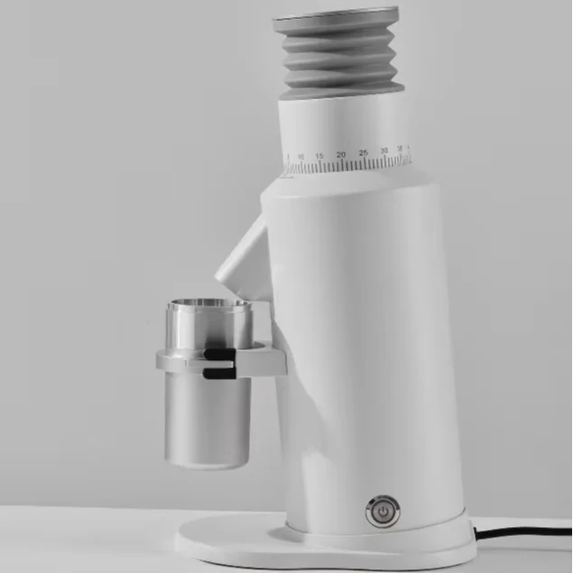 

64mm Titanium Flat Burr Variable Speed Coffee Grinder Electric Coffee Bean Grinders for Espresso