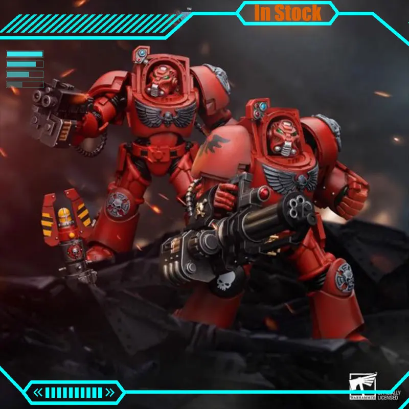 

Original JOY TOY Warhammer 40k Action Figure 1/18 Blood Angels Terminator Squad Terminator Model Collect Desk Decor Toy Gift