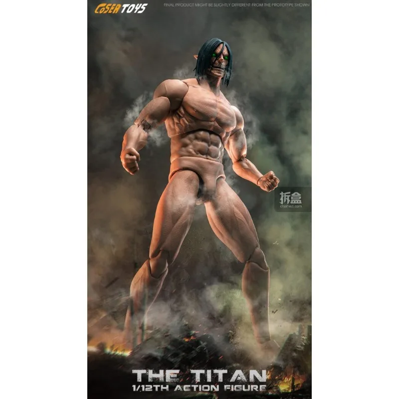 COSER TOYS Original 1/12 fertige bewegliche Puppe Attacking Giants Anime The Giant of Kai Actionfigur Modell Spielzeug Geschenke für Jungen